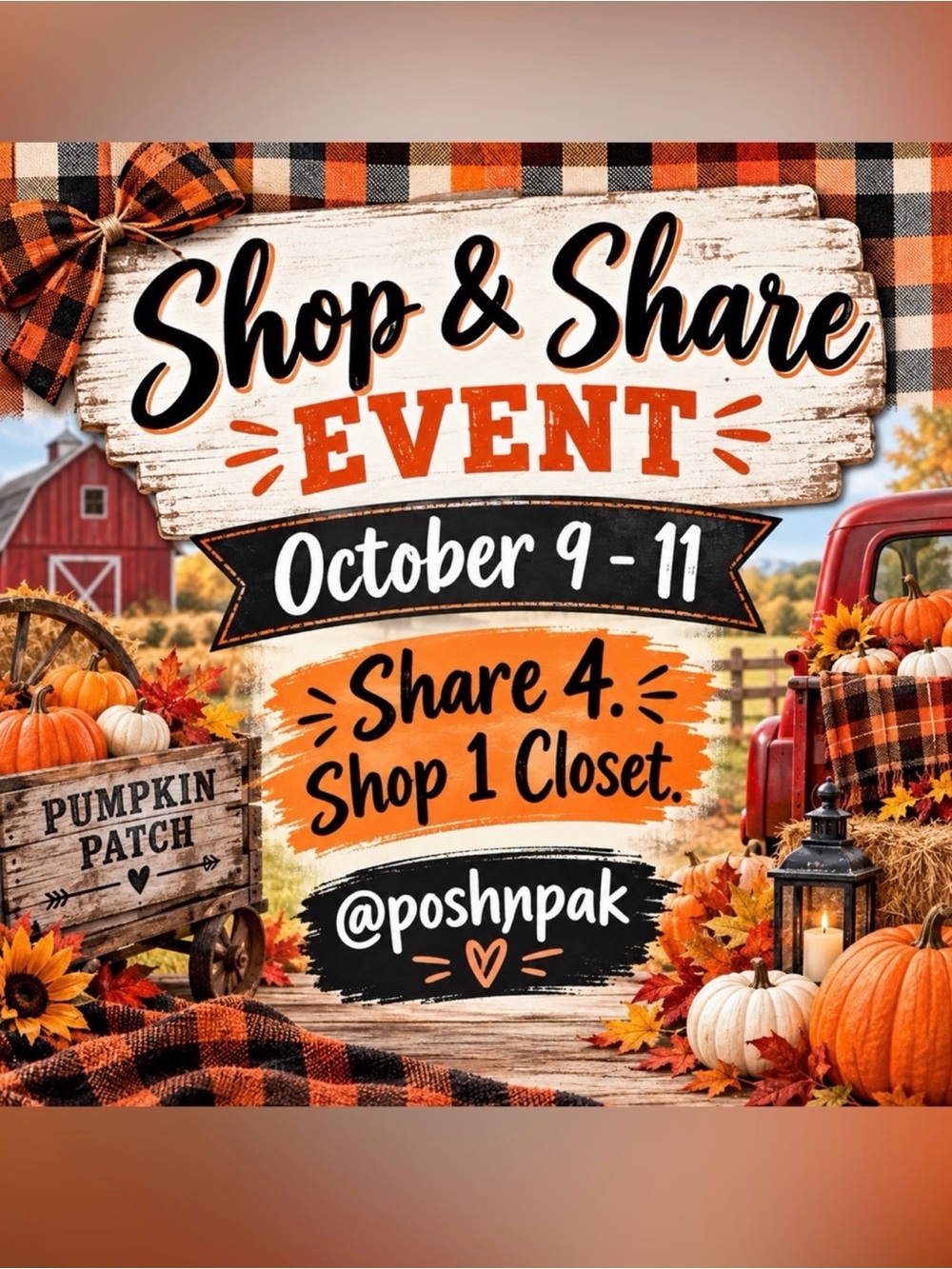 Shop & Share Participant hosted by @poshnpak